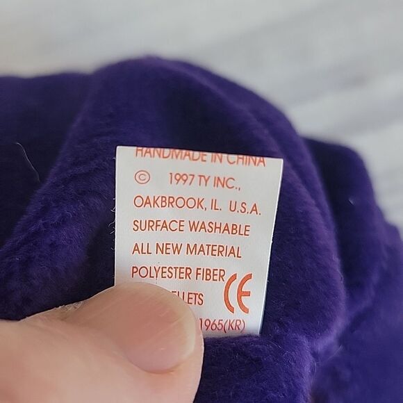 Ty Plush beanie baby Bear Trio - Princess, Erin, and Curly - Picture 9 of 16